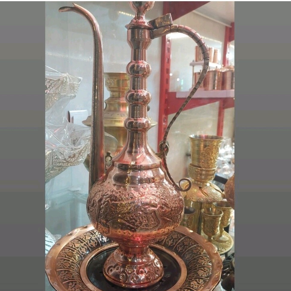 آفتابه لگن مسی
