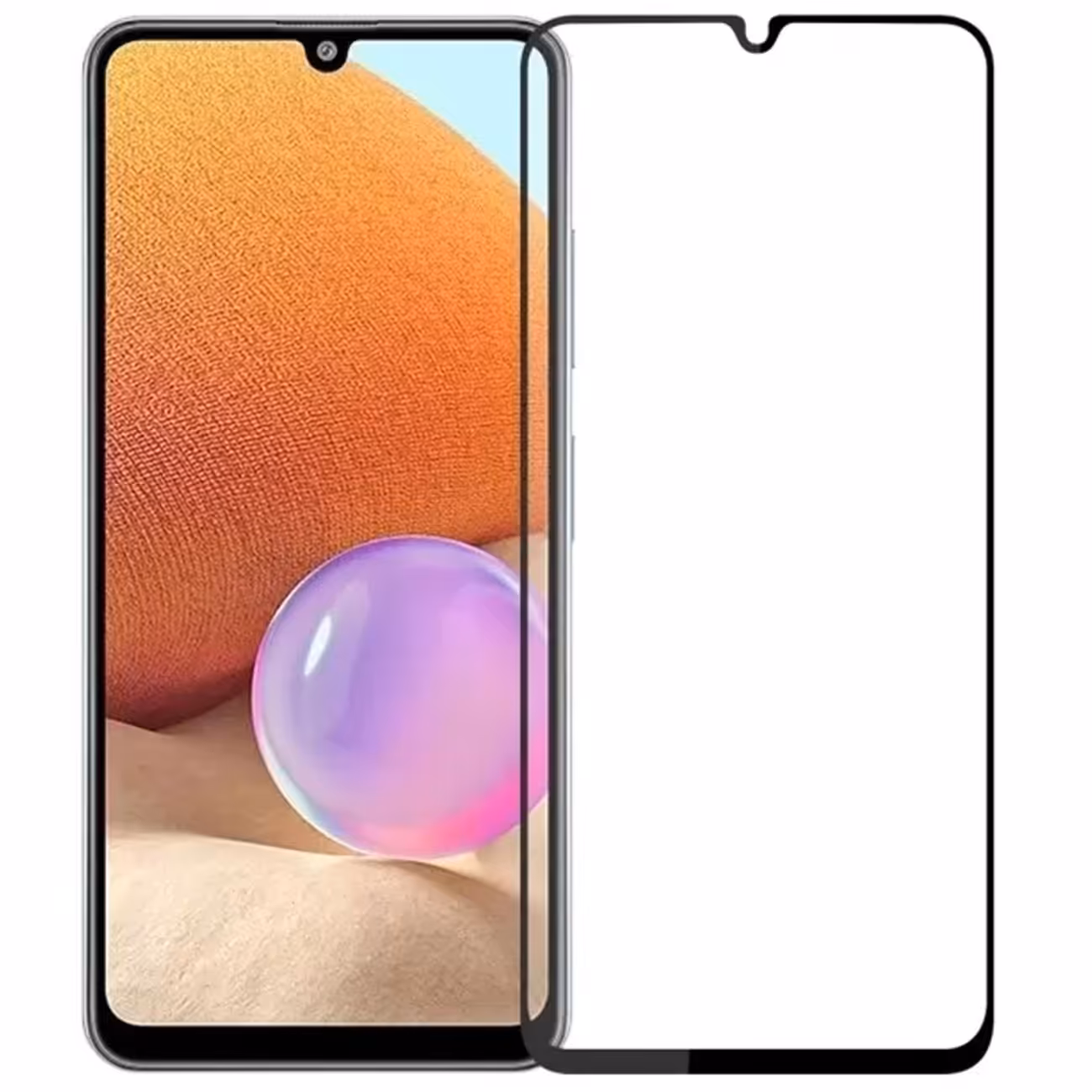 گلس تمام صفحه گوشی سامسونگ آ15 و آ24 و آ25