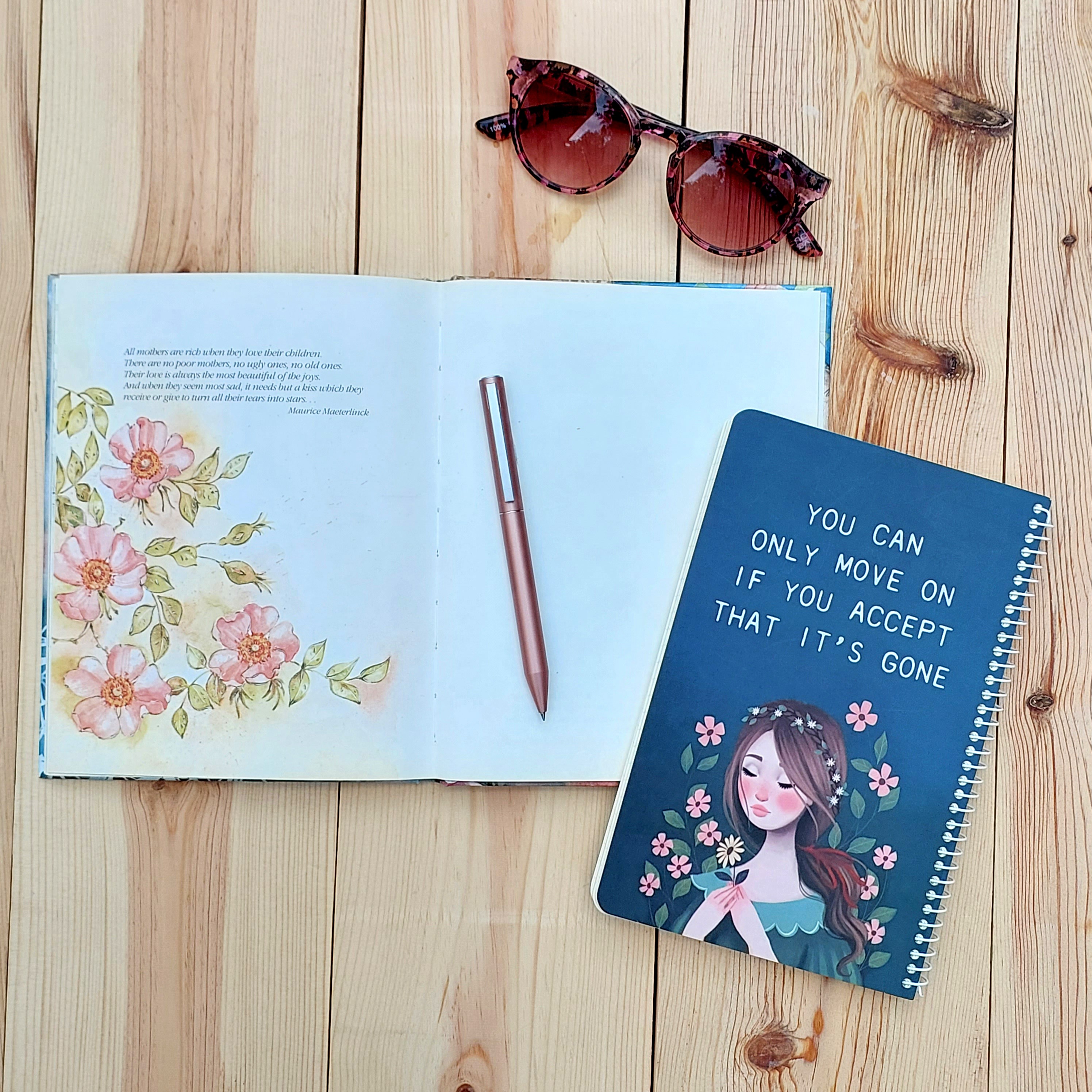 روان نویس پیچی بدنه فلزی گیره استیل کامیکس رنگ رزگلد