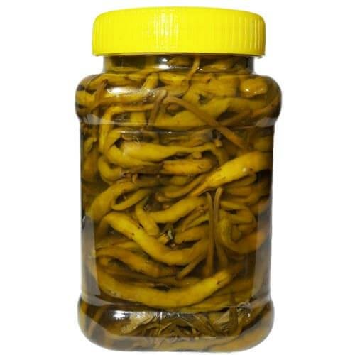 ترشی فلفل تند سبز 1100گرمی