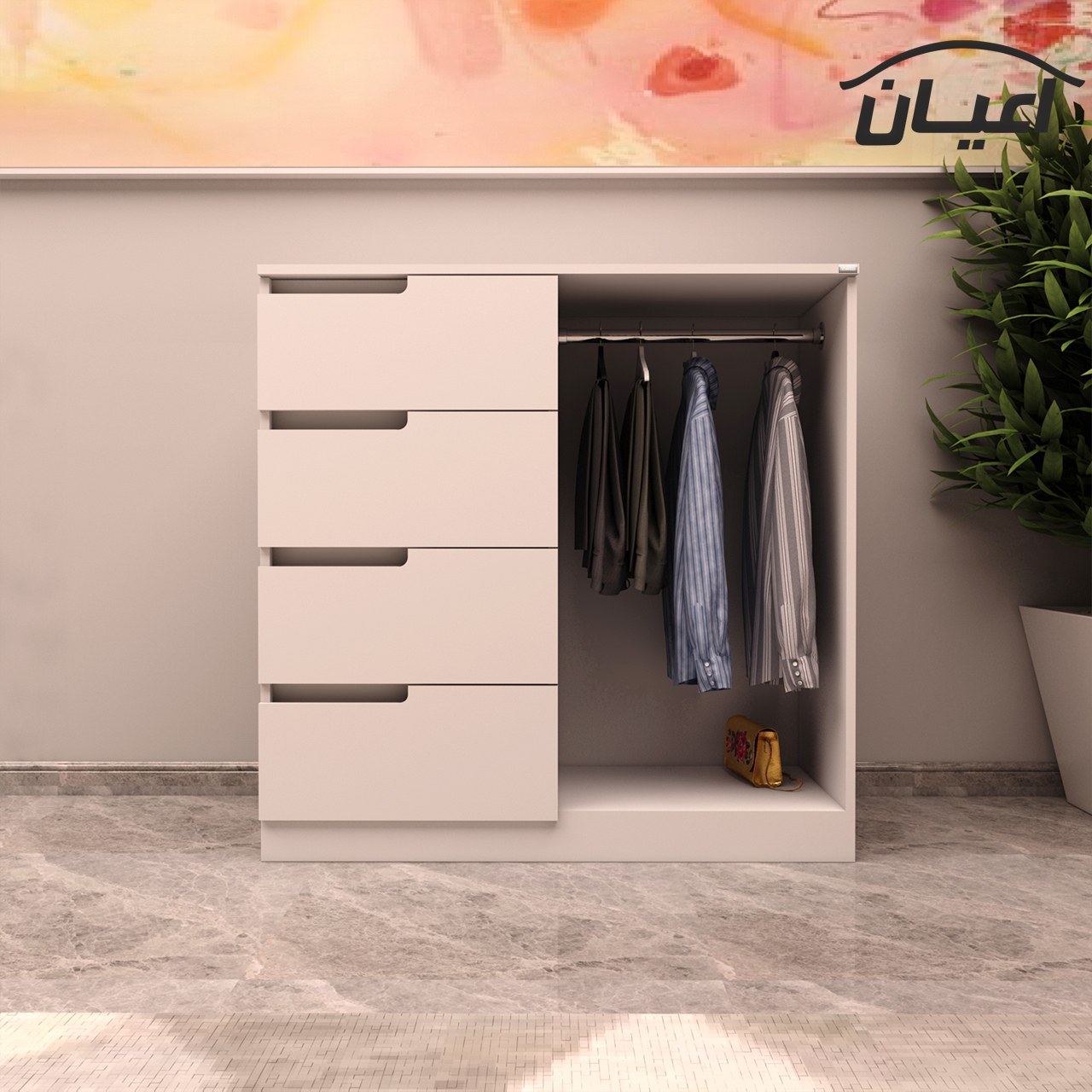 دراور اعیان مدل FH438 ( ارسال با باربری - هزینه ارسال پس کرایه)