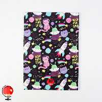 دفتر مشق 50 برگ طرح فضایی آپادانا