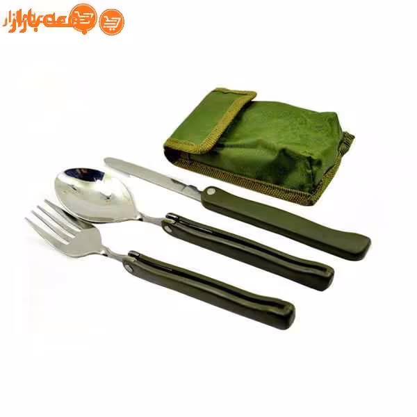 ست قاشق و چنگال و چاقوی سفری