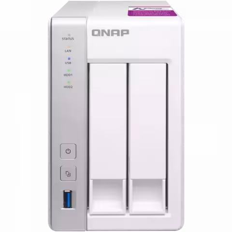 ذخیره ساز تحت شبکه QNAP مدل TS-231P2-1G