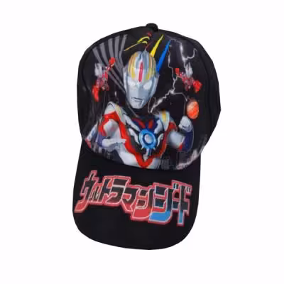 کلاه کپ پسرانه مدل ربات کد 1592 رنگ مشکی