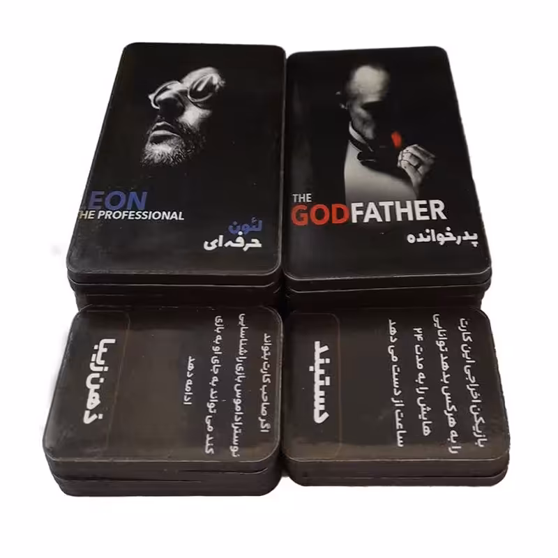 کارت بازی مافیا گاد فادر پدرخوانده چوبی