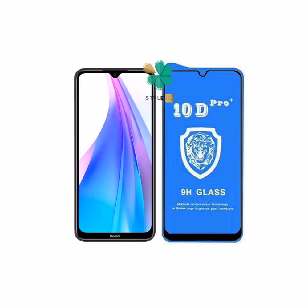 گلس گوشی تمام صفحه 10D Pro مناسب شیائومی Redmi Note 8T