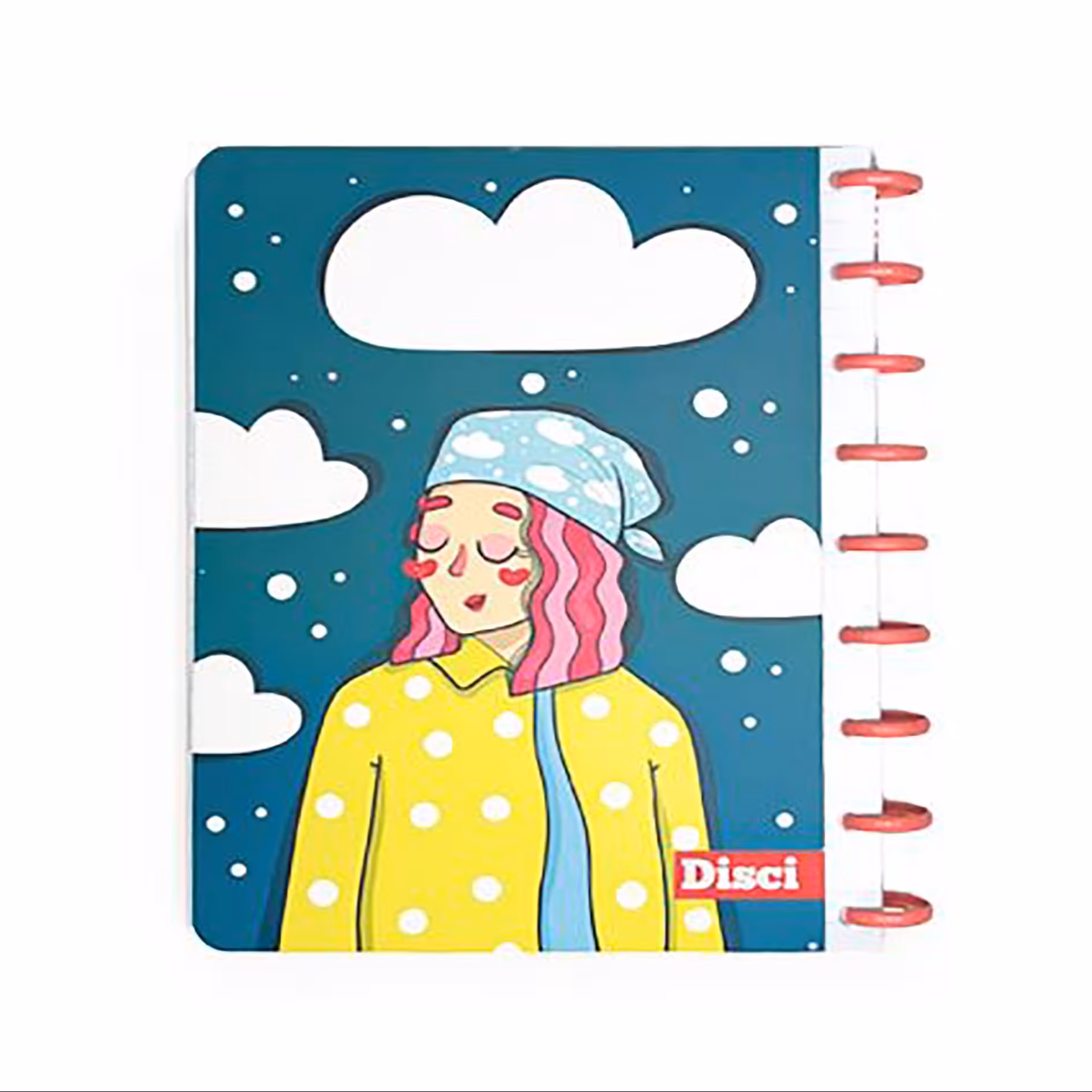 دفتر مشق دیسکی  80 برگ یاس آکام مدل  باندانا