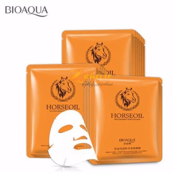 ماسک ورقه ای روغن اسب بیوآکووا