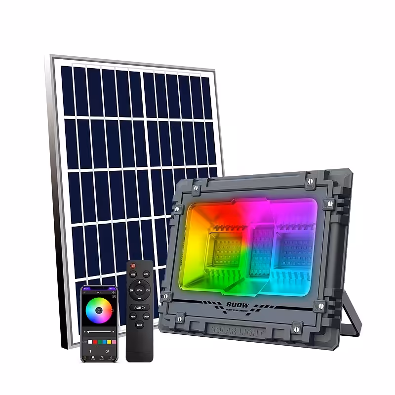 پروژکتور خورشیدی RGB رقص نوردار 800 وات