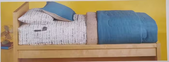 ست پتو و روبالشی یک نفره 5 تکه Dorm Bed