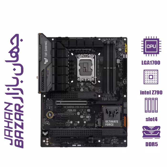 مادربرد ایسوس ASUS TUF GAMING Z790-PLUS WIFI DDR5
