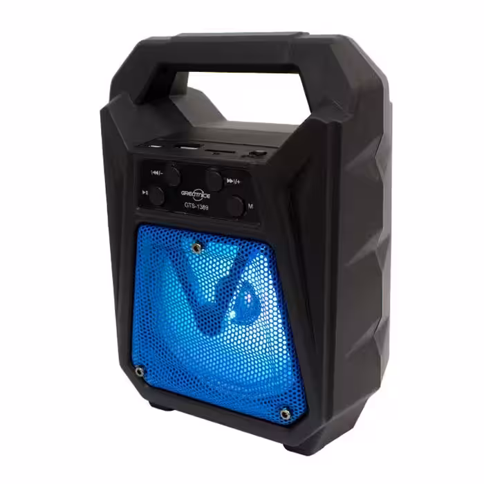 اسپیکر بلوتوثی قابل حمل دارای رقص نور (ارسال رایگان)