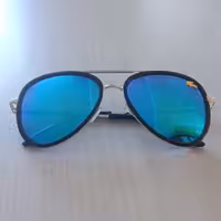 عینک آفتابی خلبانی زنانه و مردانه طرح لاگوست(رنگ آبی)