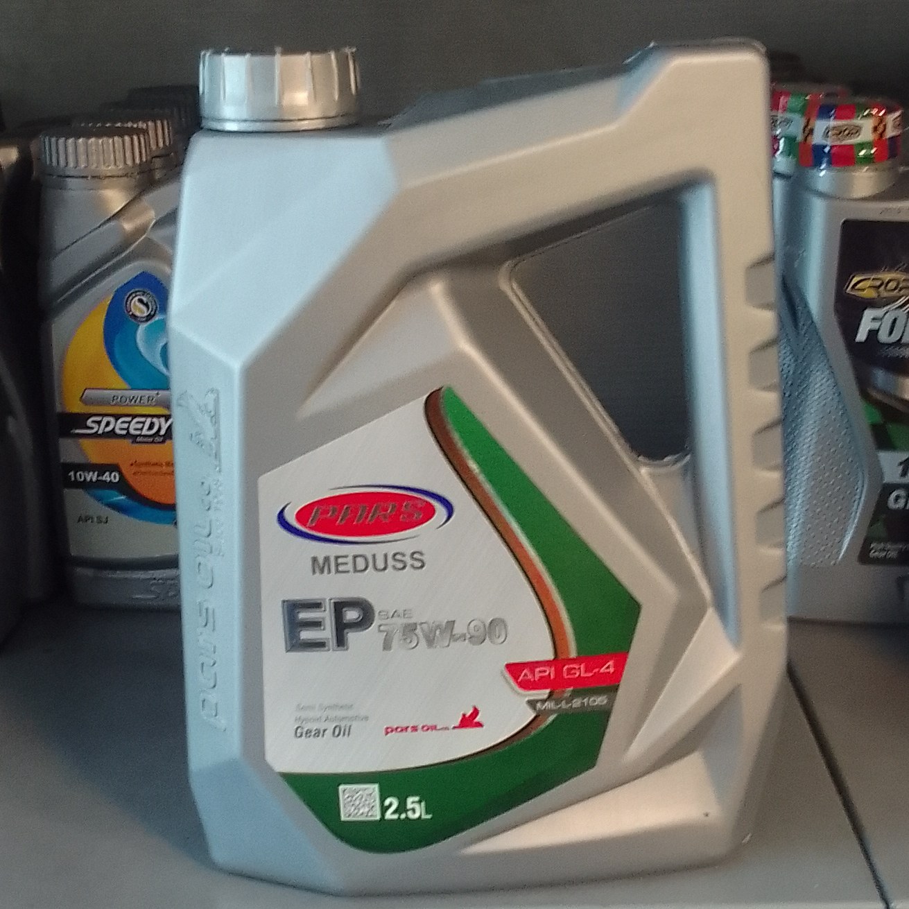 روغن دنده دستی پارس مدوس EP 75w90 GL4 دو و نیم لیتری