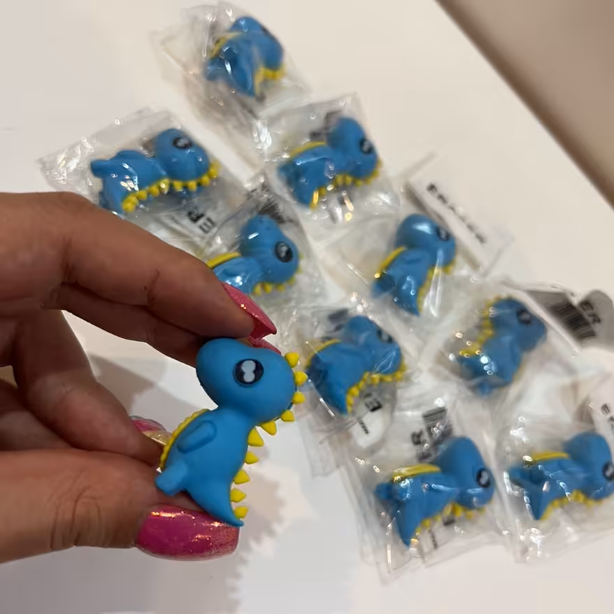 پاکن پسرانه دایناسور  آبی رنگ