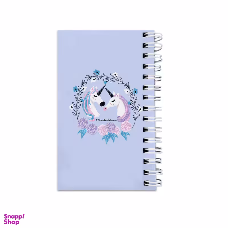 دفترچه یادداشت ۶۴ برگ مدل To Do List طرح یونیکورن کد bambi45631