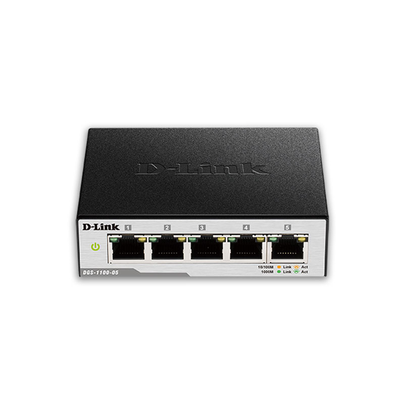 سوئیچ 5 پورت Smart Managed دی-لینک مدل DGS-1100-05
