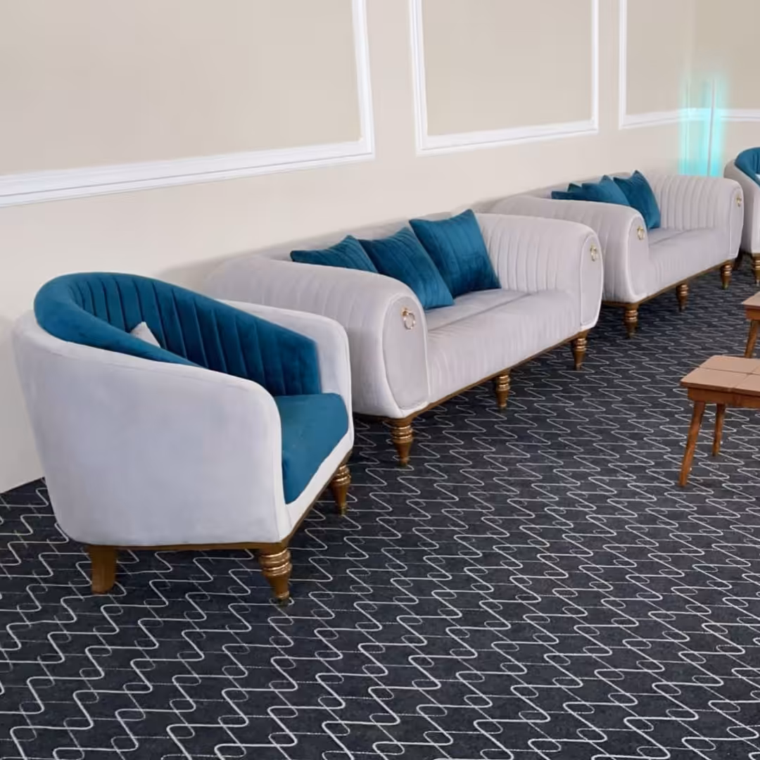 مبلمان راحتی بادوام پاناما هفت نفره پارچه خارجی 