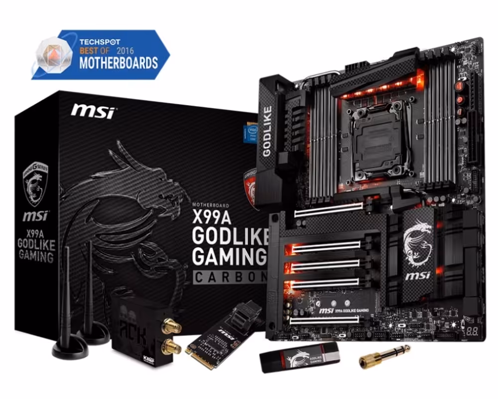 مادربرد ام اس آی X99A GODLIKE GAMING CARBON