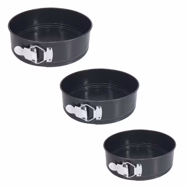 قالب کیک کمربندی مجموع 3 عددی  سایز 18.20.22