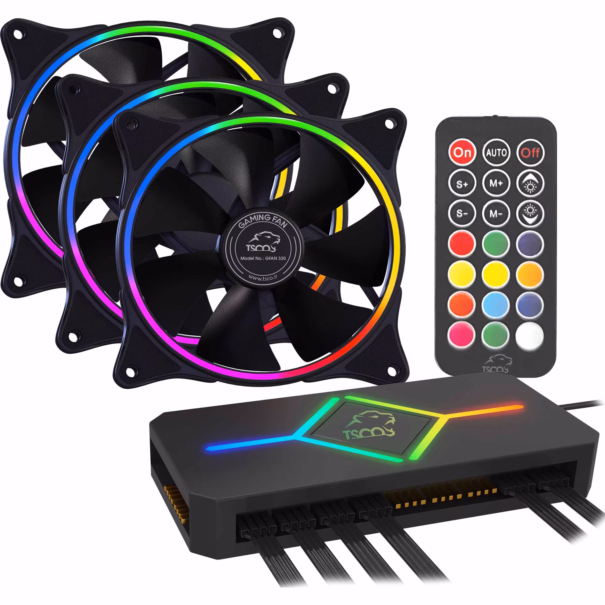 فن کیس گیمینگ سه تایی تسکو GFAN 330
