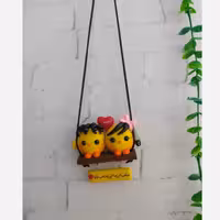 آویزماشین جوجه دوتایی وسط قلب | amazonchi