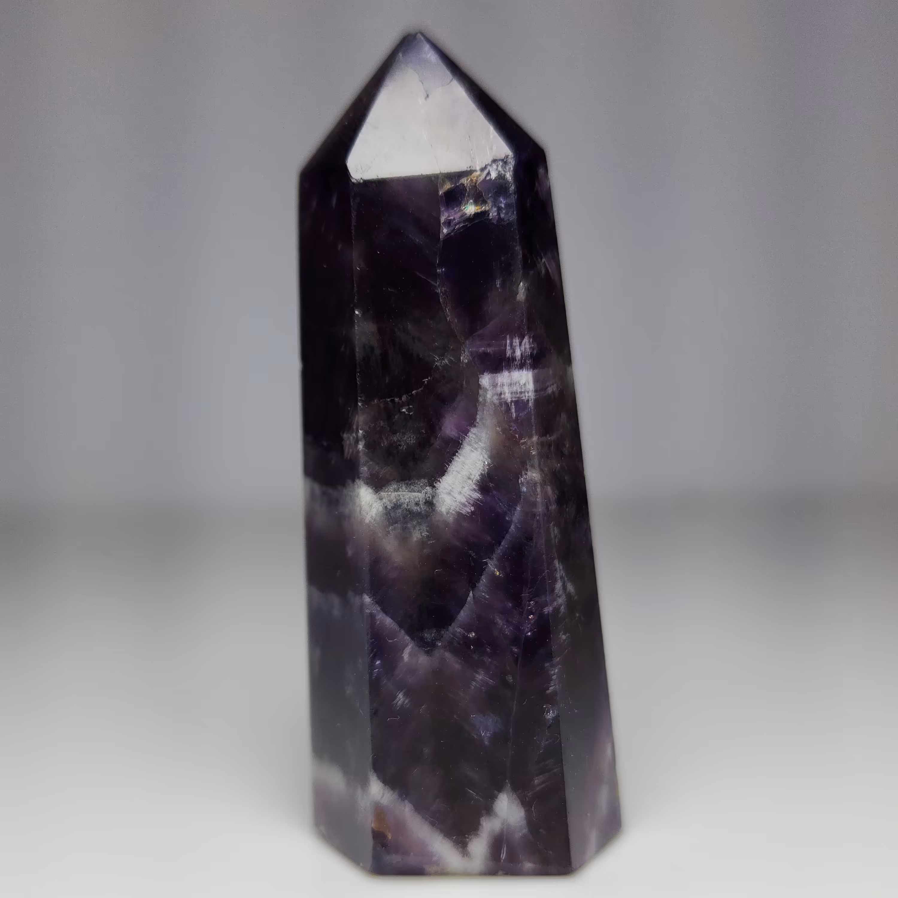 منشور سنگ آمتیست اصل و معدنی 