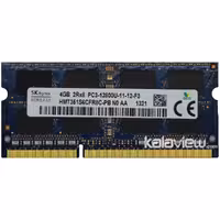رم لپ تاپ اس کی هاینیکس 4GB مدل DDR3 باس 1600MHZ-12800 کره HMT351S6CFR8C-PB تایمینگ CL11