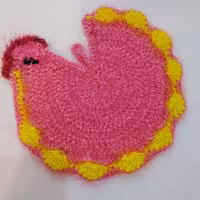 اسکاچ ظرفشویی طرح مرغ