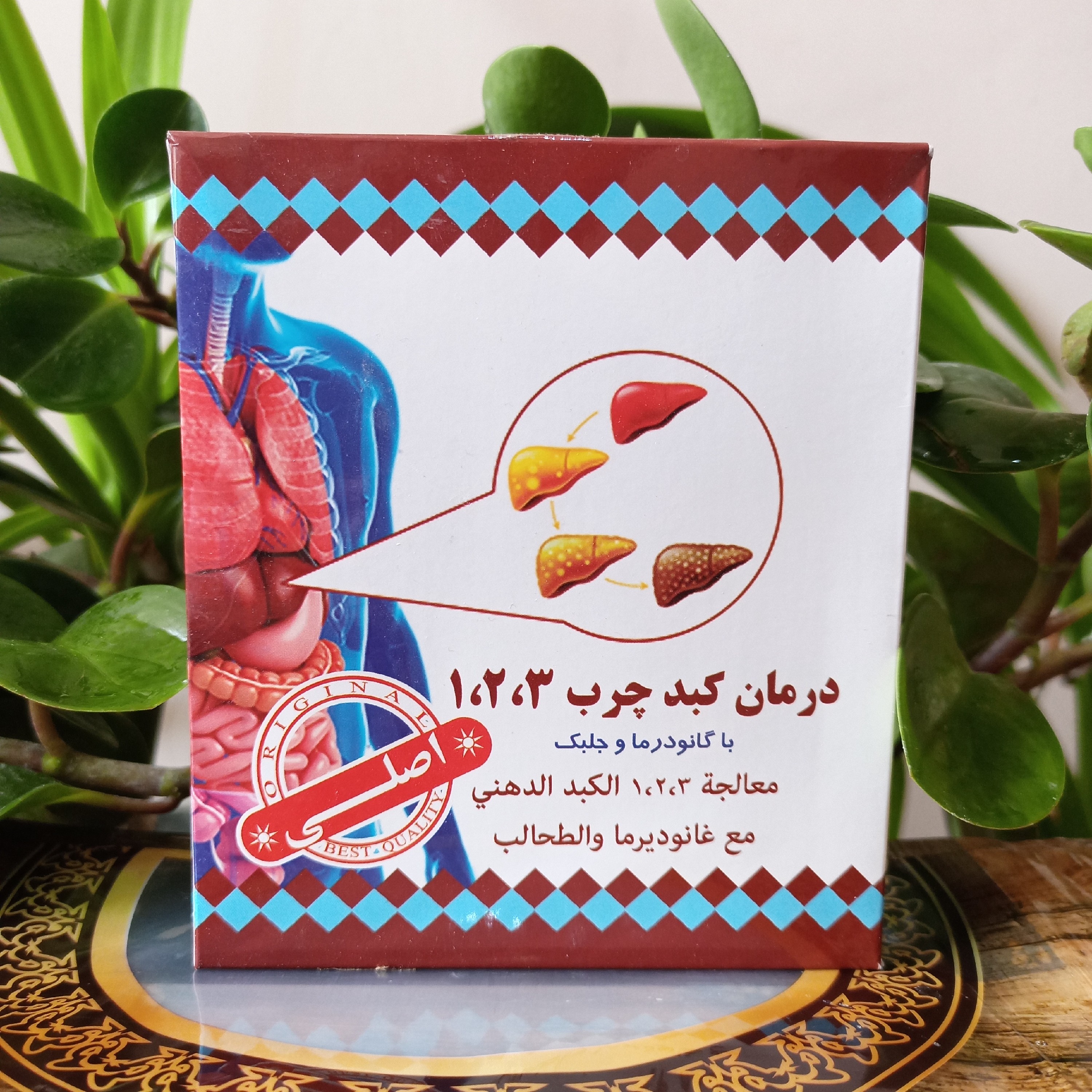 گانودرما و جلبک، ویژه کبد چرب (گرید 1،2،3) بهترین پودر گیاهی جهت درمان کبدچرب و التهاب کبدی 