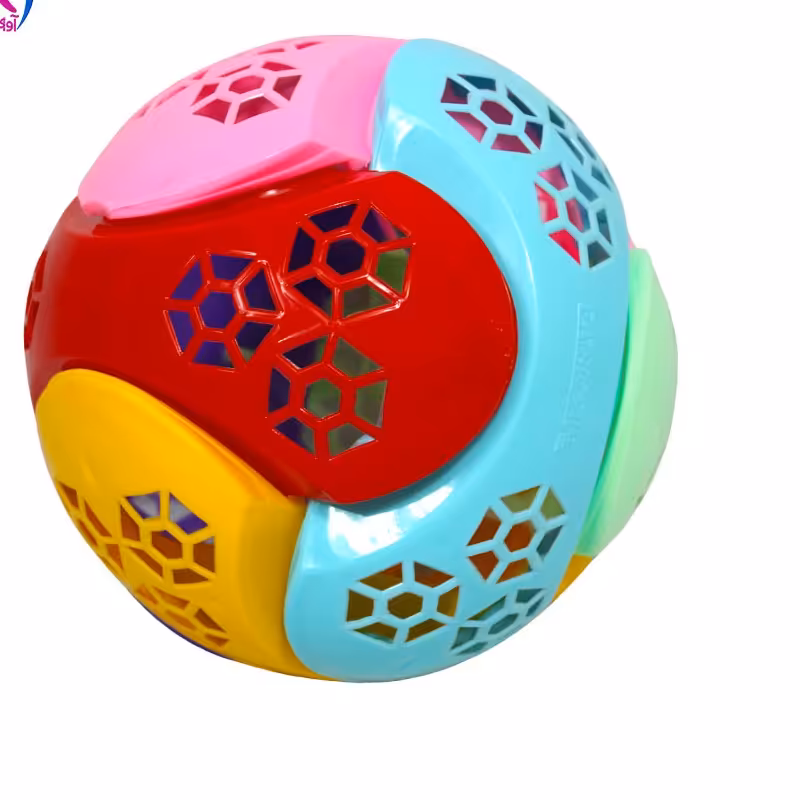 اسباب بازی جغجغه توپی رنگی