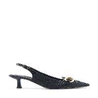کفش پاشنه کلاسیک مشکی زنانه سیاه 5FX Nine West