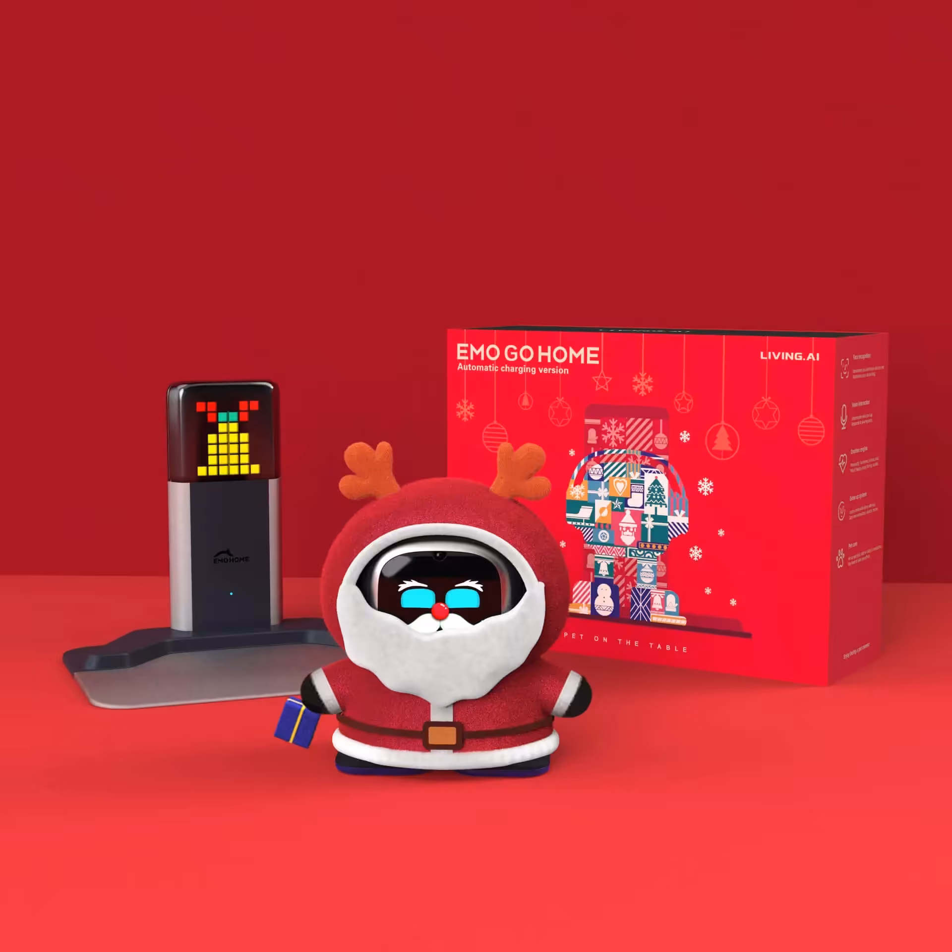 خرید ربات هوشمند ایمو EMO GO HOME Christmas Set با بهترین قیمت