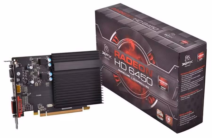 کارت گرافیک ایکس اف ایکس مدل 6450 با حافظه 2 گیگابایت