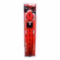 قفل فرمان دوبل شبکه کلاو رنگ قرمز