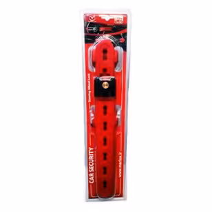 قفل فرمان دوبل شبکه کلاو رنگ قرمز