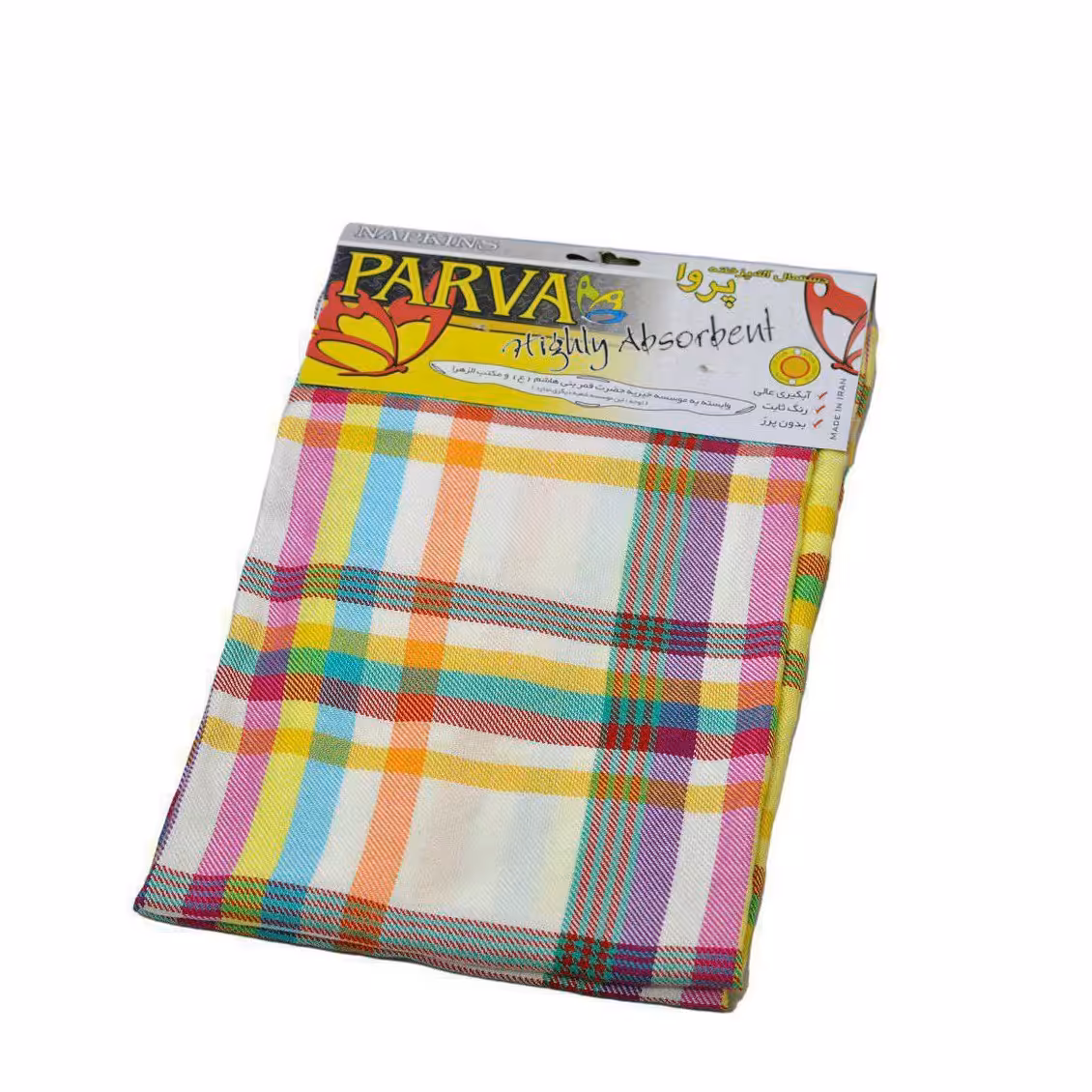 دستمال نخی(مدل حوله ای) پک 5 تایی 