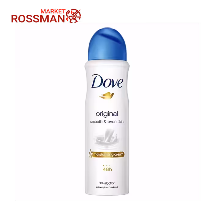 اسپری ضد تعریق زنانه داو Dove مدل اورجینال Original حجم 250 میلی لیتر