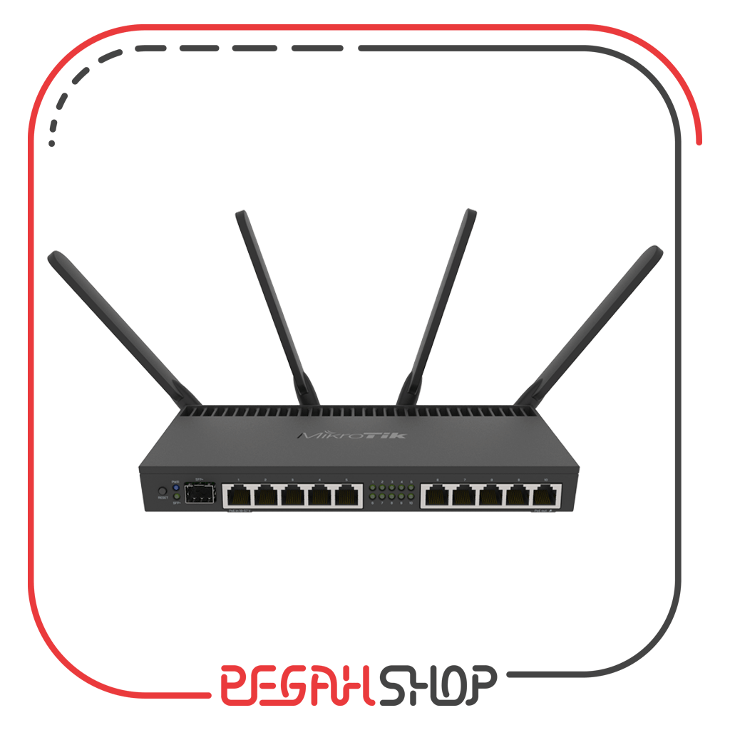 روتر وایرلس برند Mikrotik مدل RB4011iGS 5HacQ2HnD-IN