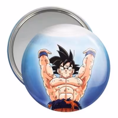 آینه جیبی خندالو مدل گوکو انیمه دراگون بال Dragon Ball کد 12046