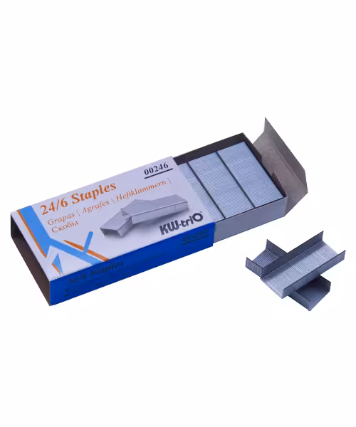 سوزن منگنه KW 24/6 سفید  (باکس20تایی)