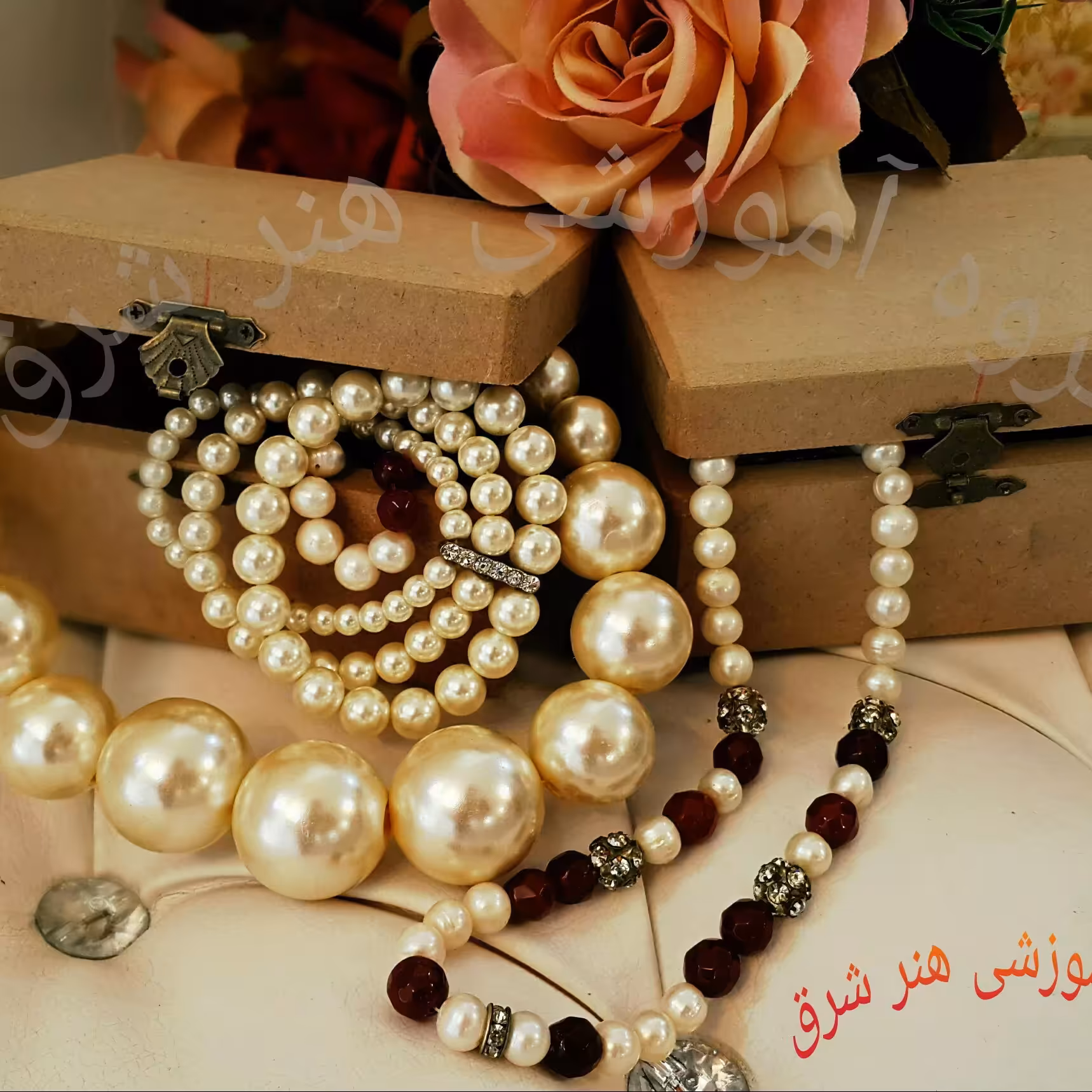 جعبه چوبی خام