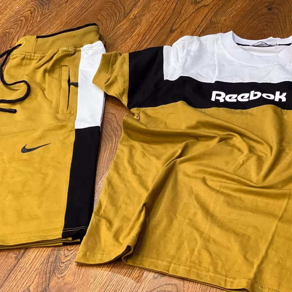 تیشرت شلوارک جنس پنبه  