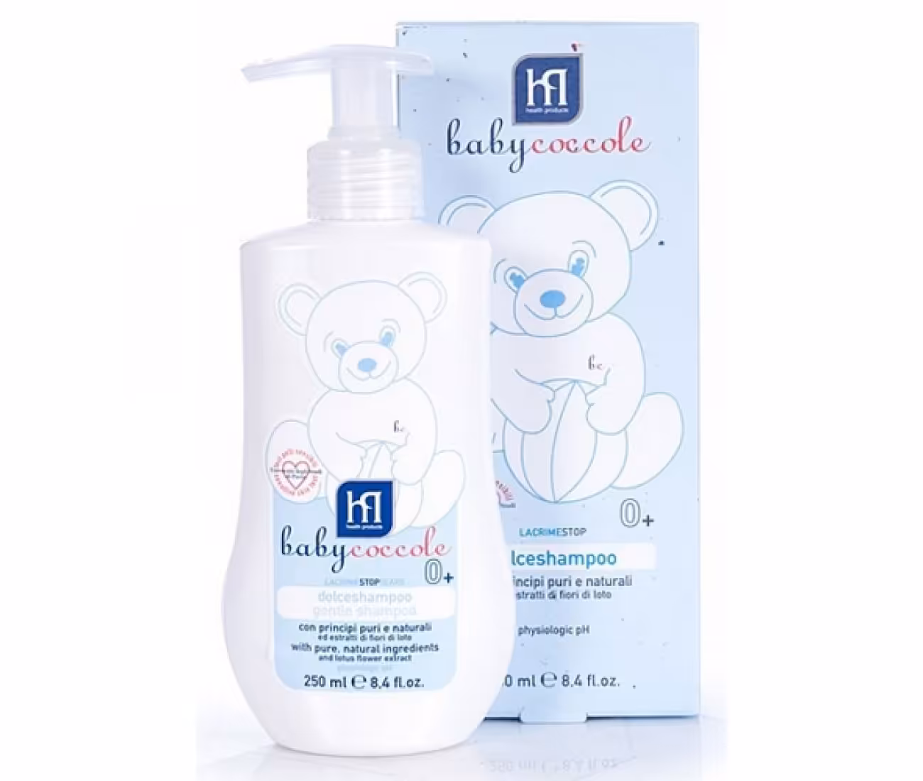 شامپو سر و بدن 250 میل برند بی بی کوکول | Babycoccole