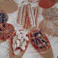 گلیم اشپزخانه 6متری طرح ادویه جات تراکم 700 کاشان