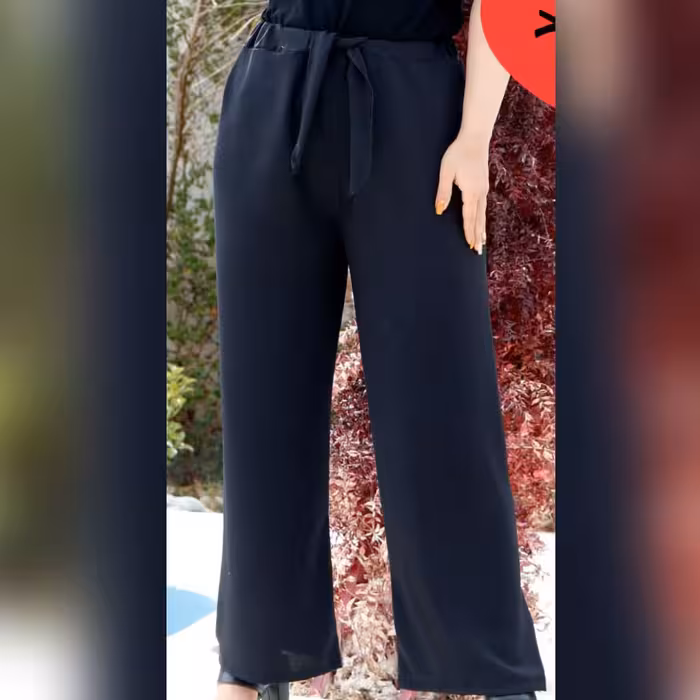 شلوار دامنی ابروبادی مشکی