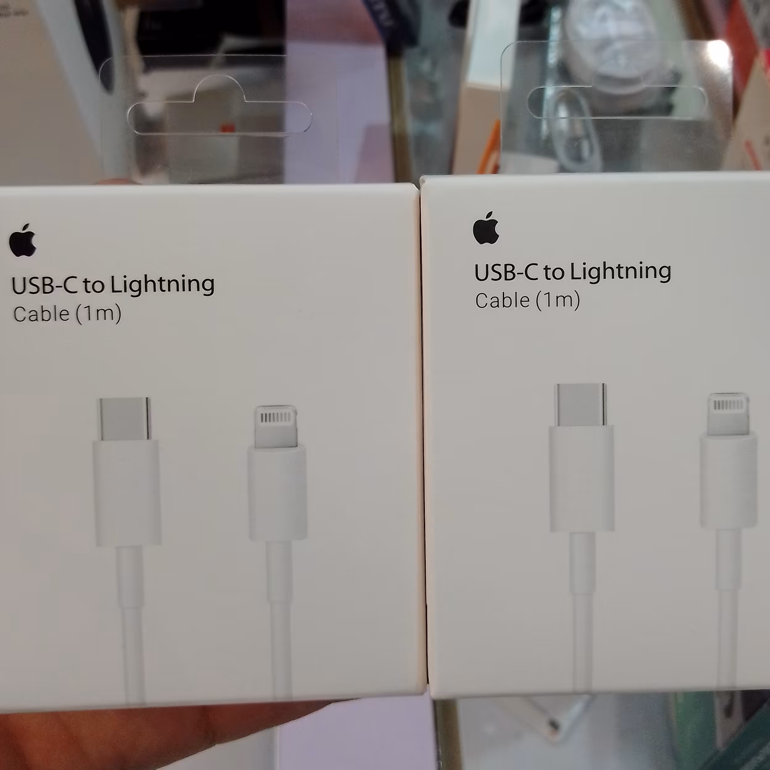 کابل شارژ پلمپ اورجینال اپل تایپ سی به لایتنینگ