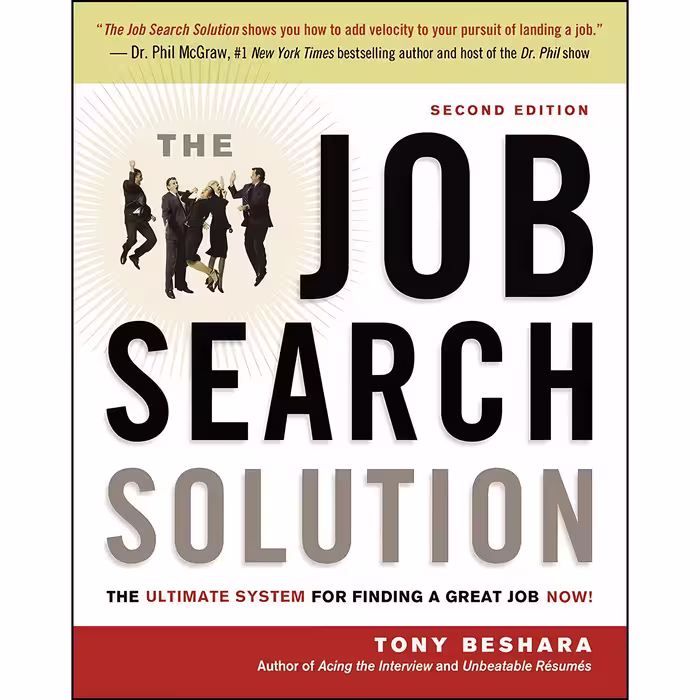 کتاب زبان اصلی The Job Search Solution اثر Tony Beshara انتشارات AMACOM