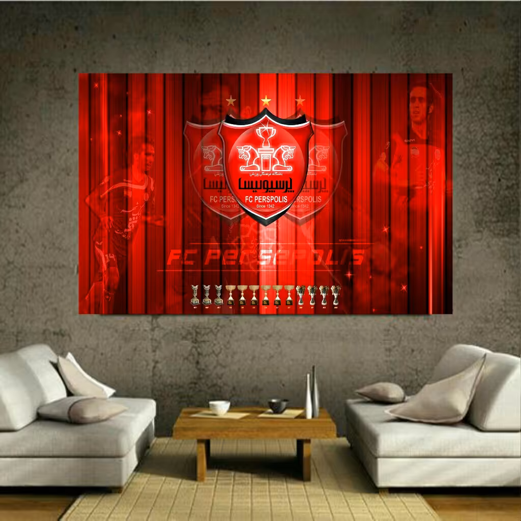 پوستر پرطرفدار طرح پرسپولیس سایز 7050